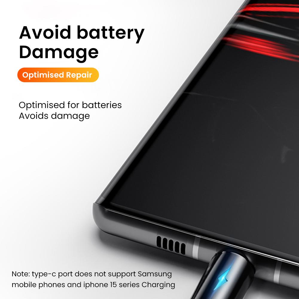 Короткий кабель 25 см Кабель USB A — Type C 3A Быстрая зарядка Для iPhone Xiaomi Samsung Huawei Power Bank USB Type C Кабель для передачи данных Провод