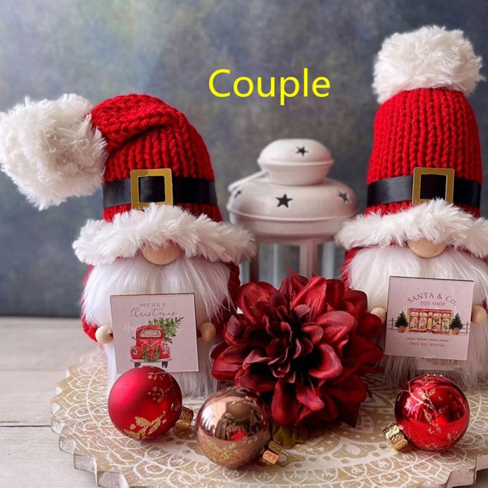 Knitted Gnomes 1pc/pcs Faceless Dolls Handmade Cute Home Decorations
