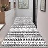 Bohemian Long Corridor Carpet Hallway Entry Door Mat Home Porch Hotel Hall Aisle Rugs Decor Bedroom Bedside Balcony Floor Mat