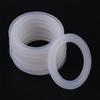 10pcs Durable Silicone Sealing Ring Flexible TC O-Ring Seal  Sanitary Pipe System