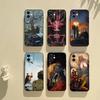 Чехол для телефона Game Disco G-ElysiumS Черный чехол для телефона для iPhone 17/16/15/13/14 Pro Max/ 11Plus/X/Xr/Xs Max 13mini