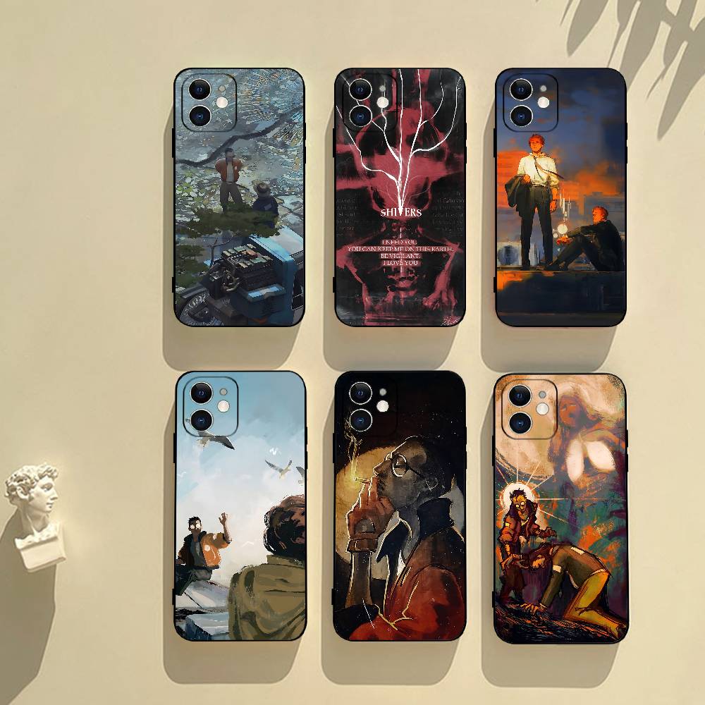 Чехол для телефона Game Disco G-ElysiumS Черный чехол для телефона для iPhone 17/16/15/13/14 Pro Max/ 11Plus/X/Xr/Xs Max 13mini