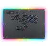 Guilekeys Akekon Leverless Controller Leverless Akekon Black Equipped with Button Button Rim RGB Atmosphere Light For Fighting Games For PS4 PS3