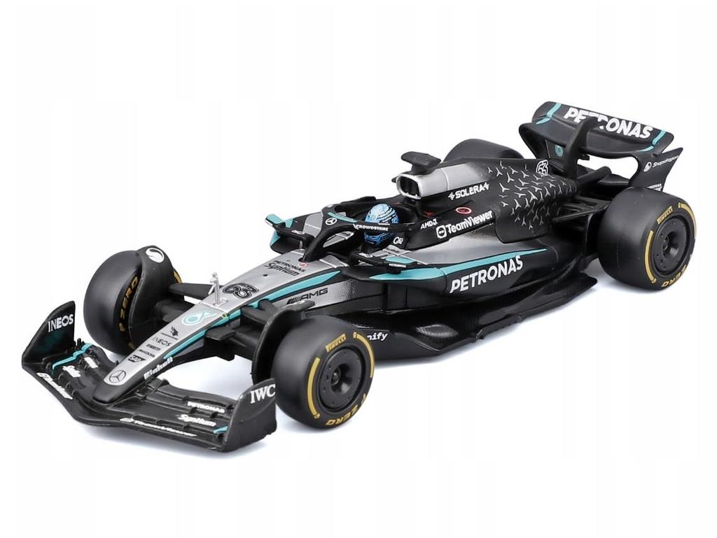 Bragho 1/43 Mercedes AMG F1 W16 #63 2025 (с водителем)