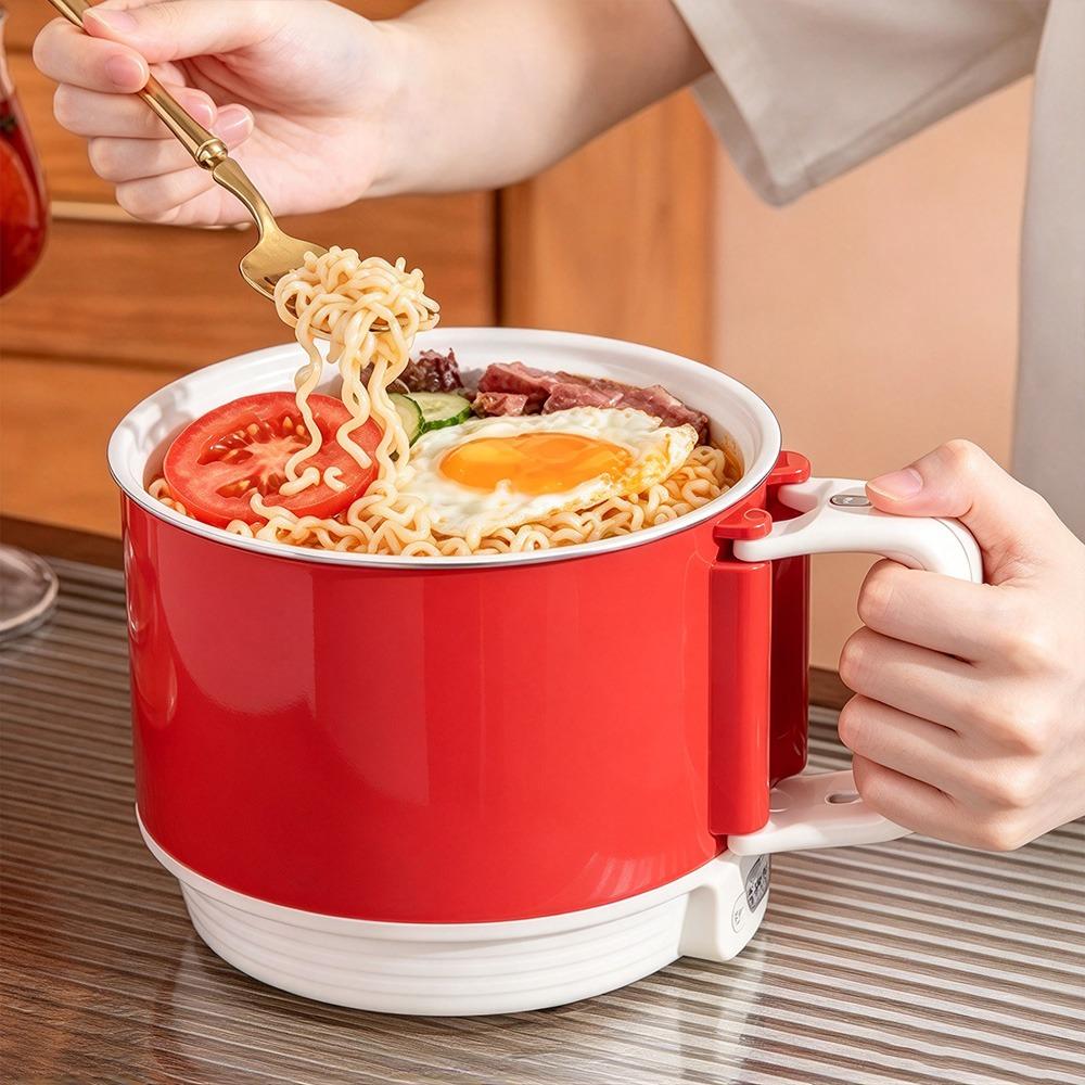 1600ml Capacity Mini Electric Cooker Quick Heating Instant Noodle Bowl Portable Cooking