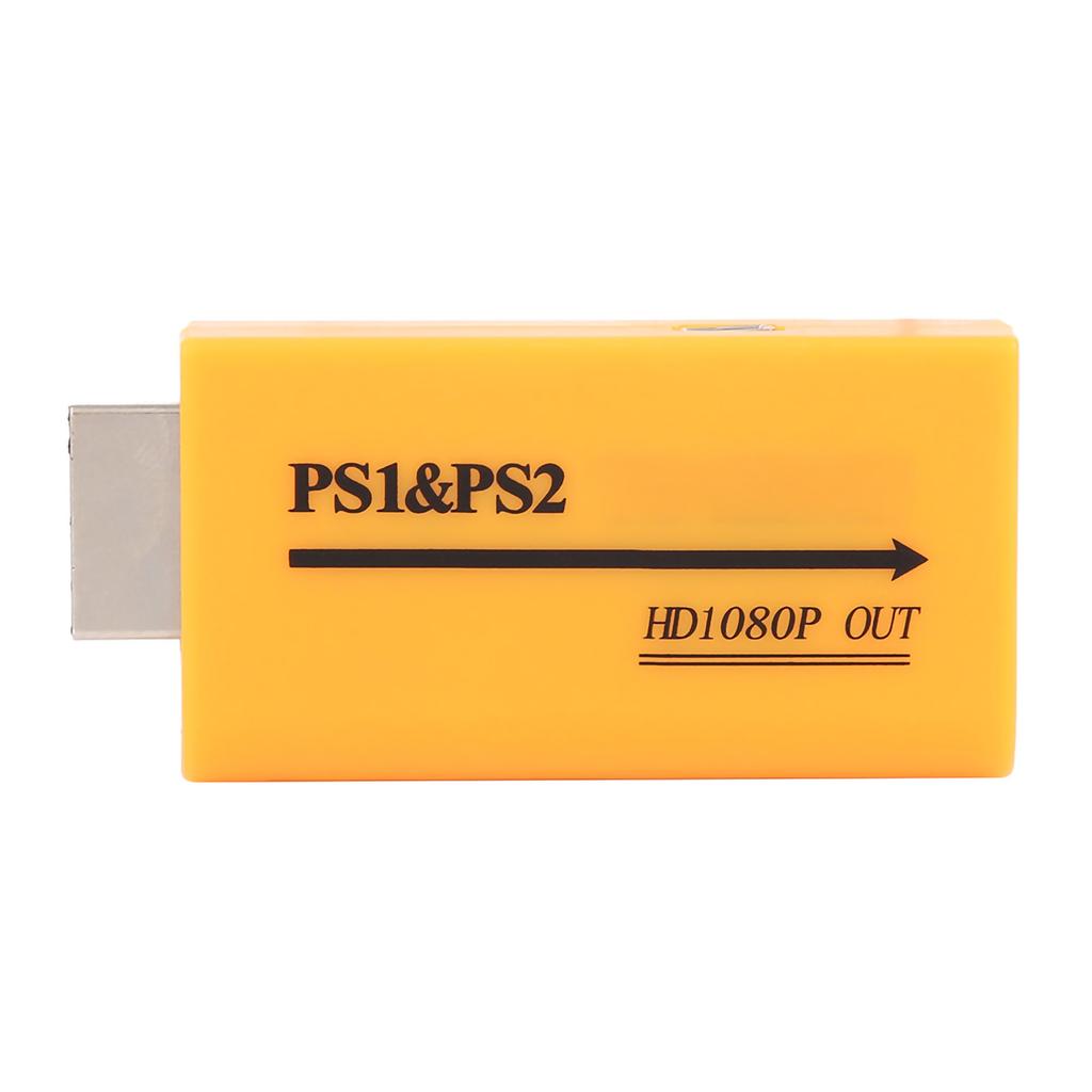 PS1 PS2 To HDMI Video Converter Adapter Output Composite 7x3.5x1.5cm