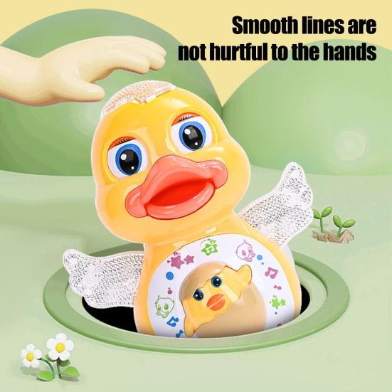 Electric Singing Dancing Animal Toy Cartoon Duck Rabbit Frog Bee Toy Toddlers Boys Girls Interactive Wiggling Animal Musical Toy