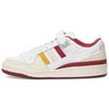 КОНЕЦ. x Forum Low Varsity - Бордовые Унисекс Кроссовки Белые Молочные HR1525