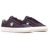 Converse One Star Pro Выстиранный холст Нескользящие и износостойкие Низкие кеды Унисекс Фиолетовый и белый