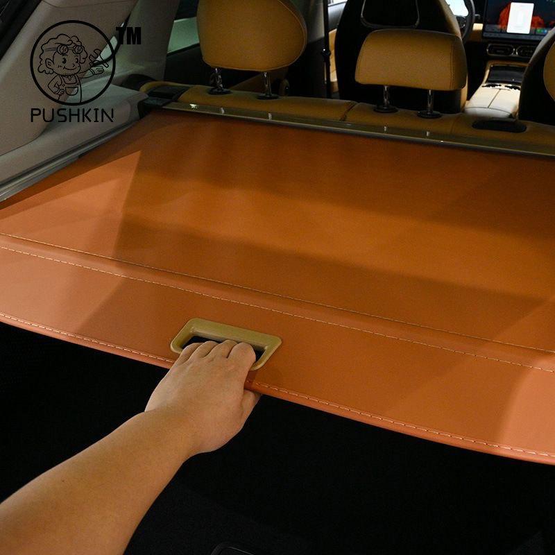Для Leapmotor C10 2024 2025 Крышка багажника Автомобильный органайзер Аксессуары для интерьера Панель-разделитель багажника из углеродного волокна Панель для хранения