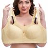 Sexy Bra for Women In Plus Size with Steel Rims Adjustable Shoulder Straps Lace Front Buckle Bra