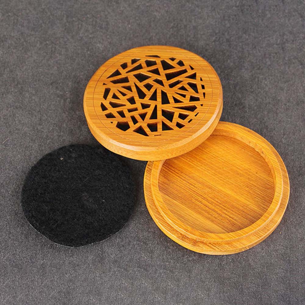 Coils Incense Hollow Carved Buddhist Incense Holder Censer Ash Catcher Home Decor Desktop Ornament