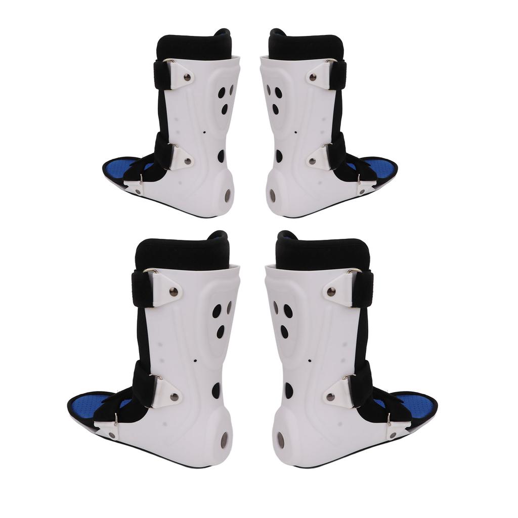 Foot Support Fracture Boot Walking Boot Short Type PVC Laminated Fabric Breathable Adjustable Ankle Fracture Brace for Sprain