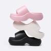 Punk Chunky Heels Mules Shoes Slippers for Women Rivet Platform Slide Sandals Open Toe New Summer Street Goth Beach Shoes