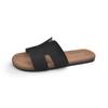 Французские ретро шлепанцы Birkenstock носить лето новые красивые темпераментные плоская подошва прохладные шлепанцы