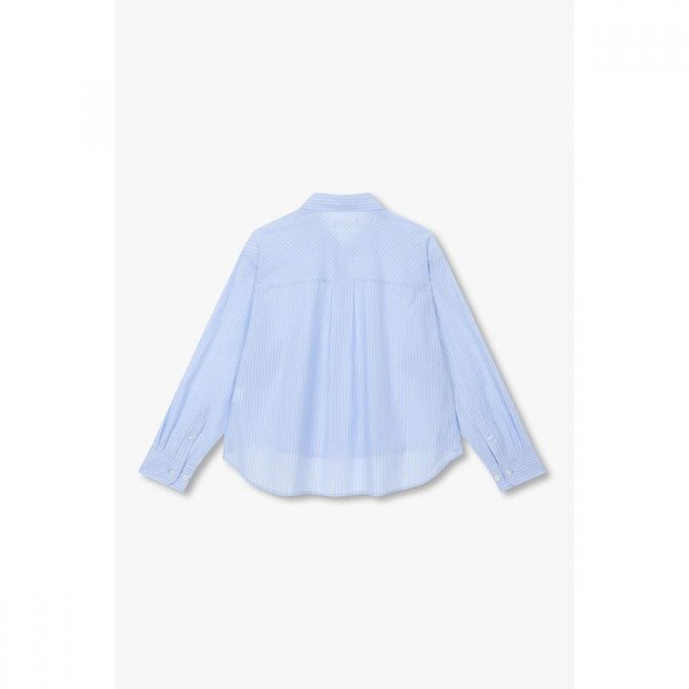 Studio Tomboy Stripe Flare Shirt Blouse  9176221984 
