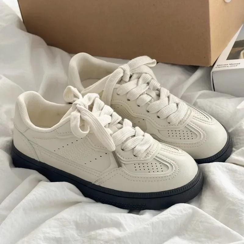 Women's Shoes Mesh Breathable Women's Sports Shoes with Lace Up 2024 Summer Daily Fashion Outdoor Walking Women's Casual Shoes