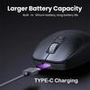 Dual-Mode Bluetooth 5.2 Mouse 2.4G Wireless Mouse Office Silent Mouse Rechargeable Gaming Mouse 1600DPI Mice For Laptop Computer
