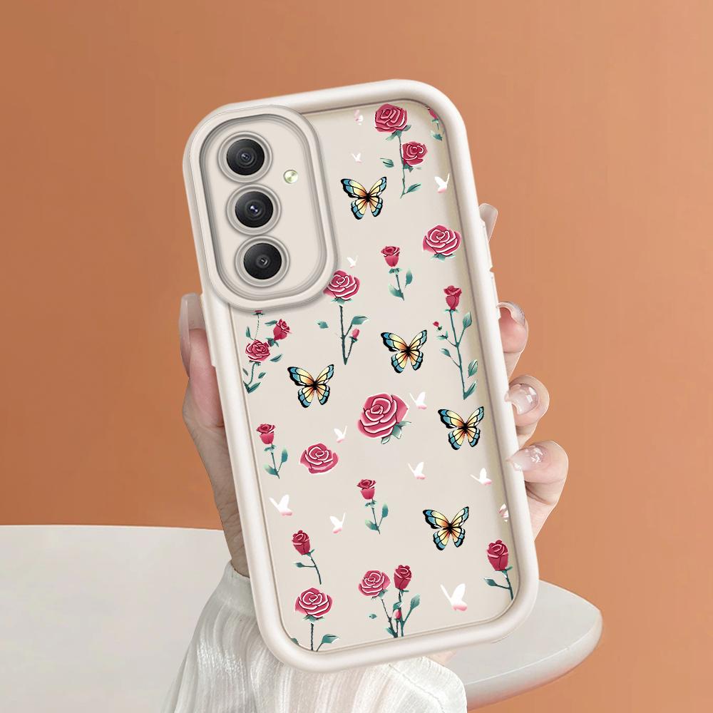 Мягкий силиконовый квадратный чехол с рисунком лестницы для телефона, полное покрытие, противоударный защитный резиновый чехол для камеры для Samsung