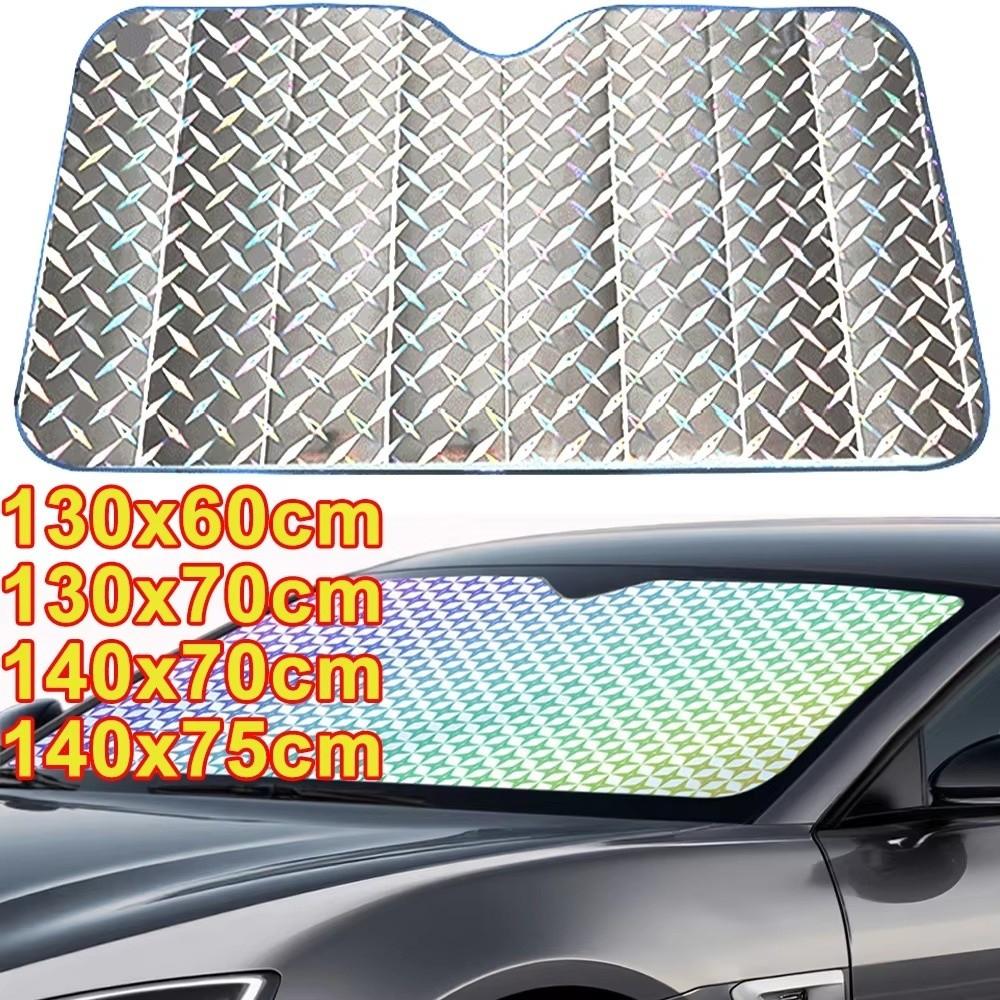 Foldable Car Window Sun Shade Thickened Sun Block Curtain Visor Durable Car Windshield Sunshade
