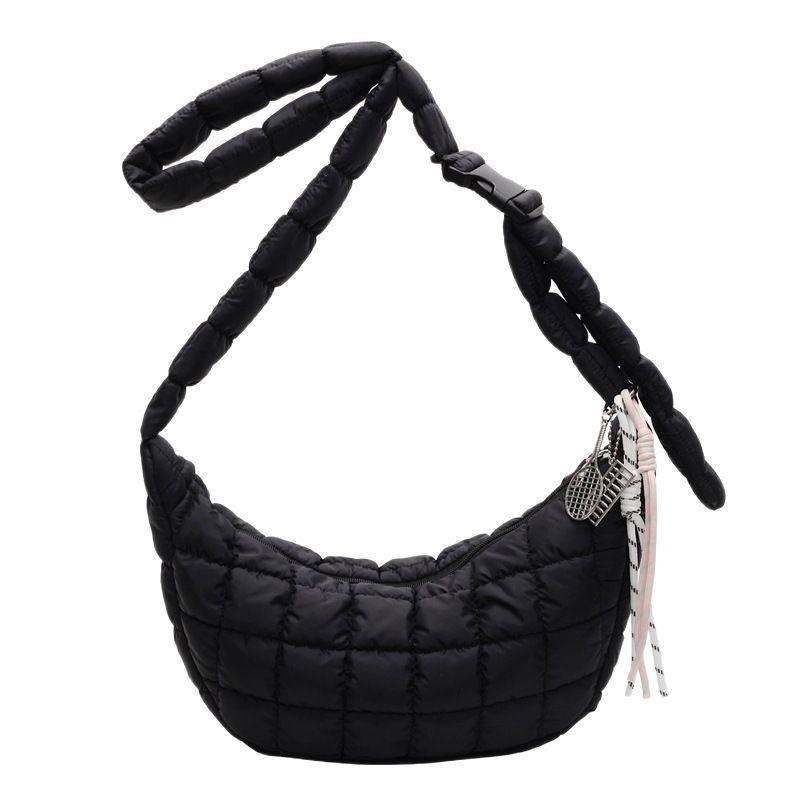 Puff Cloud Bag Women's New Simple Women's Shoulder Messenger Bag Casual Versatile Women's Dumpling Bag