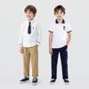 PawinPaw Boys' Cartoon Bear Straight-Leg Casual Pants