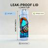 1PC Headphone Blue Tech Graffiti Style Art 750ml Color Plastic Sports Water Bottle Leakproof Flip Straw Lid Suitable for Sports Office Home Use