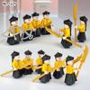 MOC Солдаты Древней Китайской Придворной Гвардии Фигурка Конструктор Игрушки
