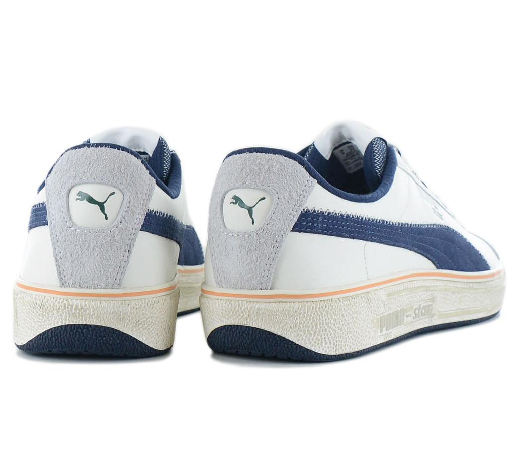 Puma Star Skateserve - Мужские кроссовки Кожаные белые 395386-01 ОРИГИНАЛ