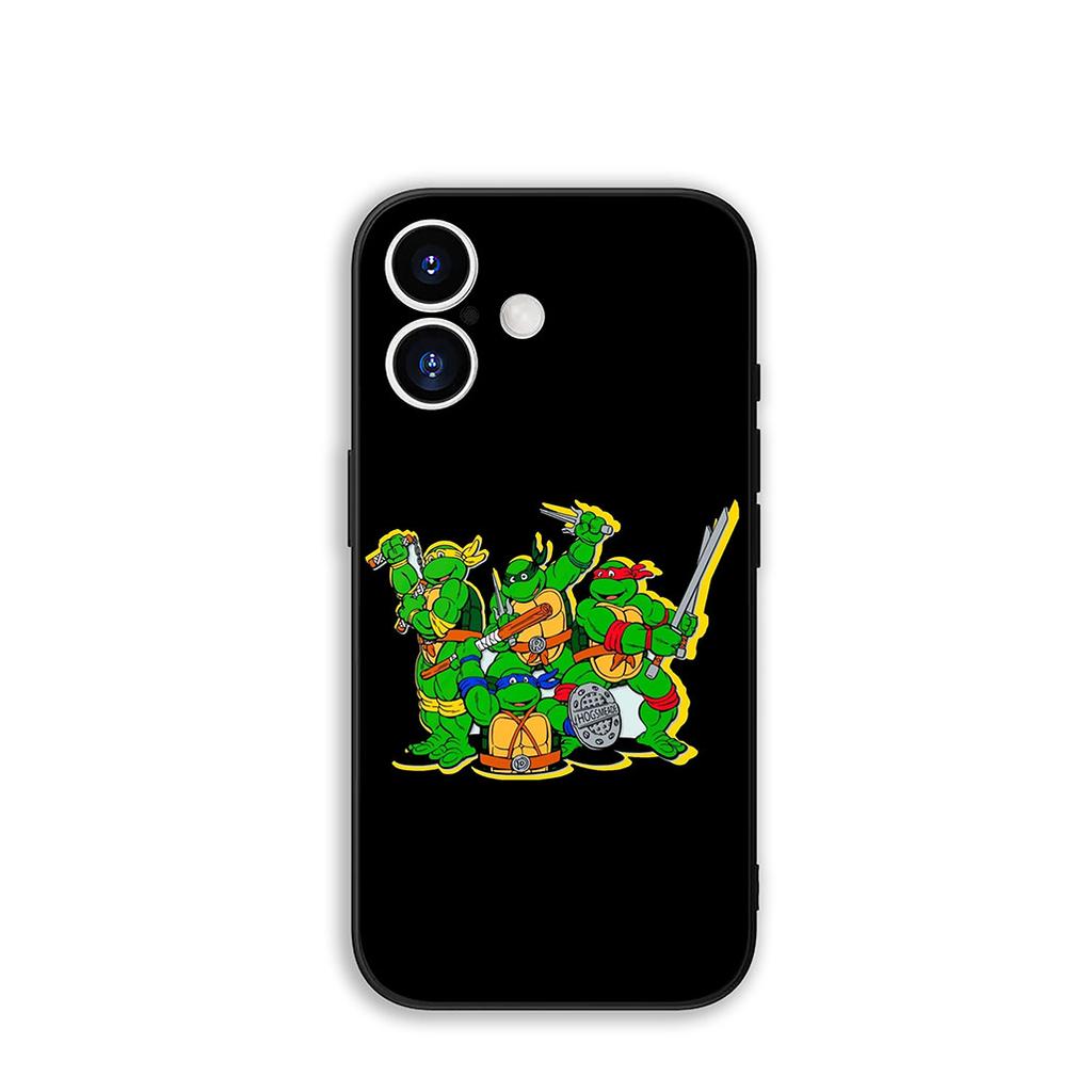 Чехол N-Ninjas Аниме Черепашки-ниндзя для телефона Xiaomi Poco F6 F7 Ultra F5 F3 X7 X6 X5 X3 NFC M7 M6 Pro C75 C65 C71 C61 Coque