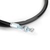 Black Motorcycle Throttle Cable 58300-48HA0 For Suzuki GW250 Inazuma 2014-2017