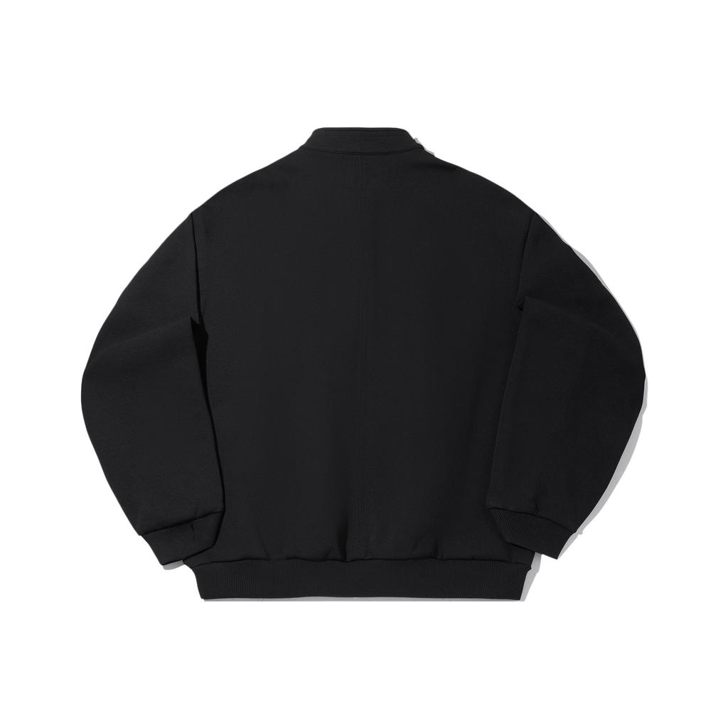 Li Ning Серия Кунг-фу Однотонный Стойка Воротник Универсальный Повседневный Свободный Свитшот Мужской свитшот AWDV591-2