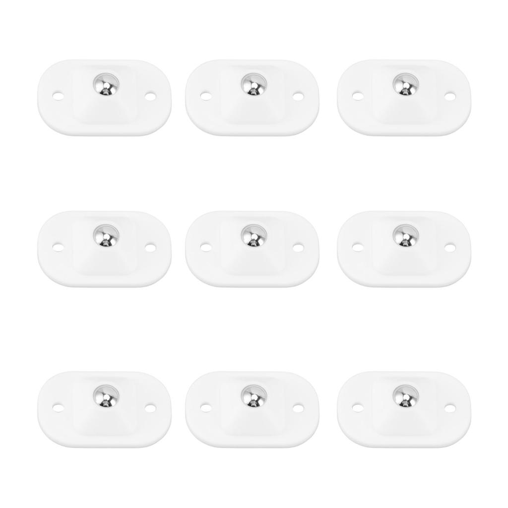 12 шт. самоклеящиеся роликовые колеса мини поворотные колеса нержавеющая сталь паста универсальные колеса 360