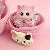 Soft Rubber Squeeze Toy Simulated Cat Cute Squeeze Doll New Anxiety Relief Toy  Birthday Gift