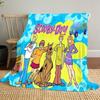 Halloween fantasy comedy adventure cartoon movie Scooby-Doo blanket soft home furnishing nap decoration four seasons warm Sherpa blanket U10