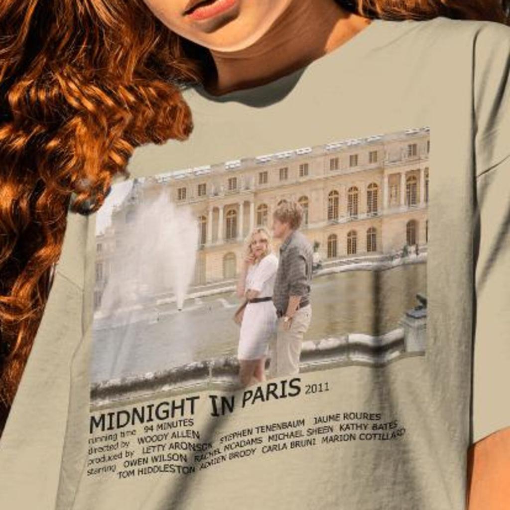 Midnight in Paris Shirt - Paris Movie Tee