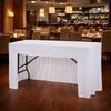 Elastic Table Cover Rectangular Table Skirt Practical Exhibition Table Decor  Wedding
