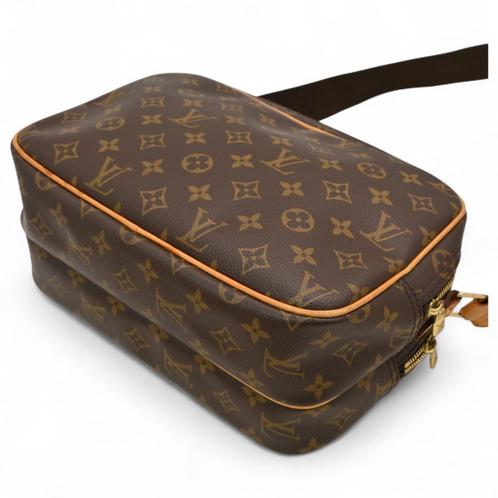 Auth LOUIS VUITTON Monogram Reporter PM Shoulder Bag Lv4557bd