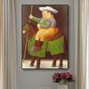 Fernando Botero Collection Decorative Paintings Contemporary Art Prints and Modern Home Living Room Wall Decor Canvas Painting No Frame