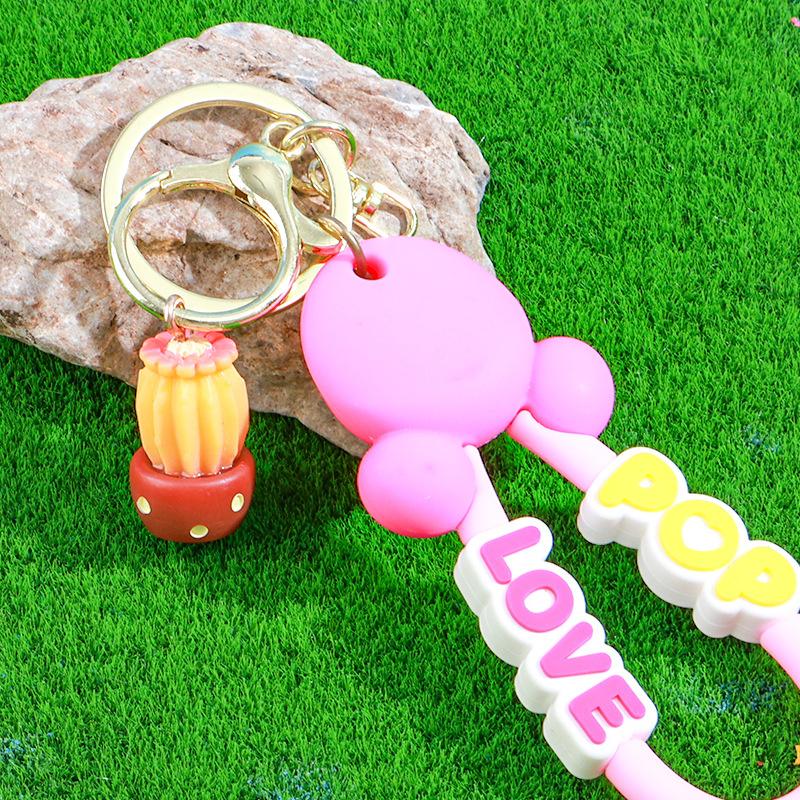 Имитация кактуса, суккулентного растения в горшке, микроландшафтная фигурка, миниатюрные мини-украшения, украшения для домашнего рабочего стола своими руками, поделки