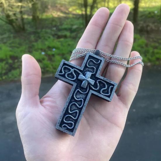 Ожерелье с секретным отделением, ожерелье с подвеской в форме персонажа «Десять», игровое ожерелье ручной работы, напечатанное на 3D-принтере