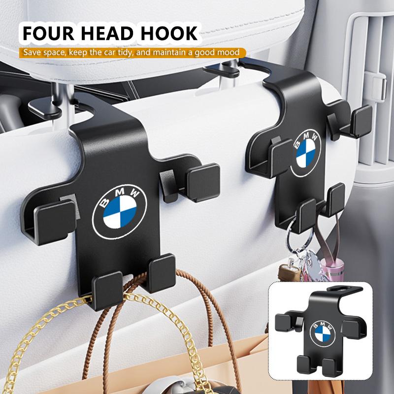 Car Seat Back Hook Hanger Headrest Mount Storage Holder For BMW 1 3 5 7 Series M F01 F20 F10 F13 E52 E53 E60 E93