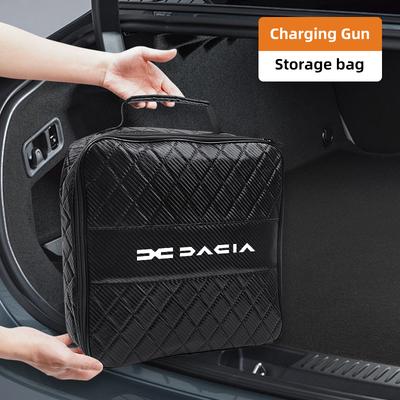 Автомобильная сумка-органайзер из кожи для Dacia Logan Sandero Duster Lodgy Dokker Stepway Bigster Spring Jogger Solenza RS Mcv