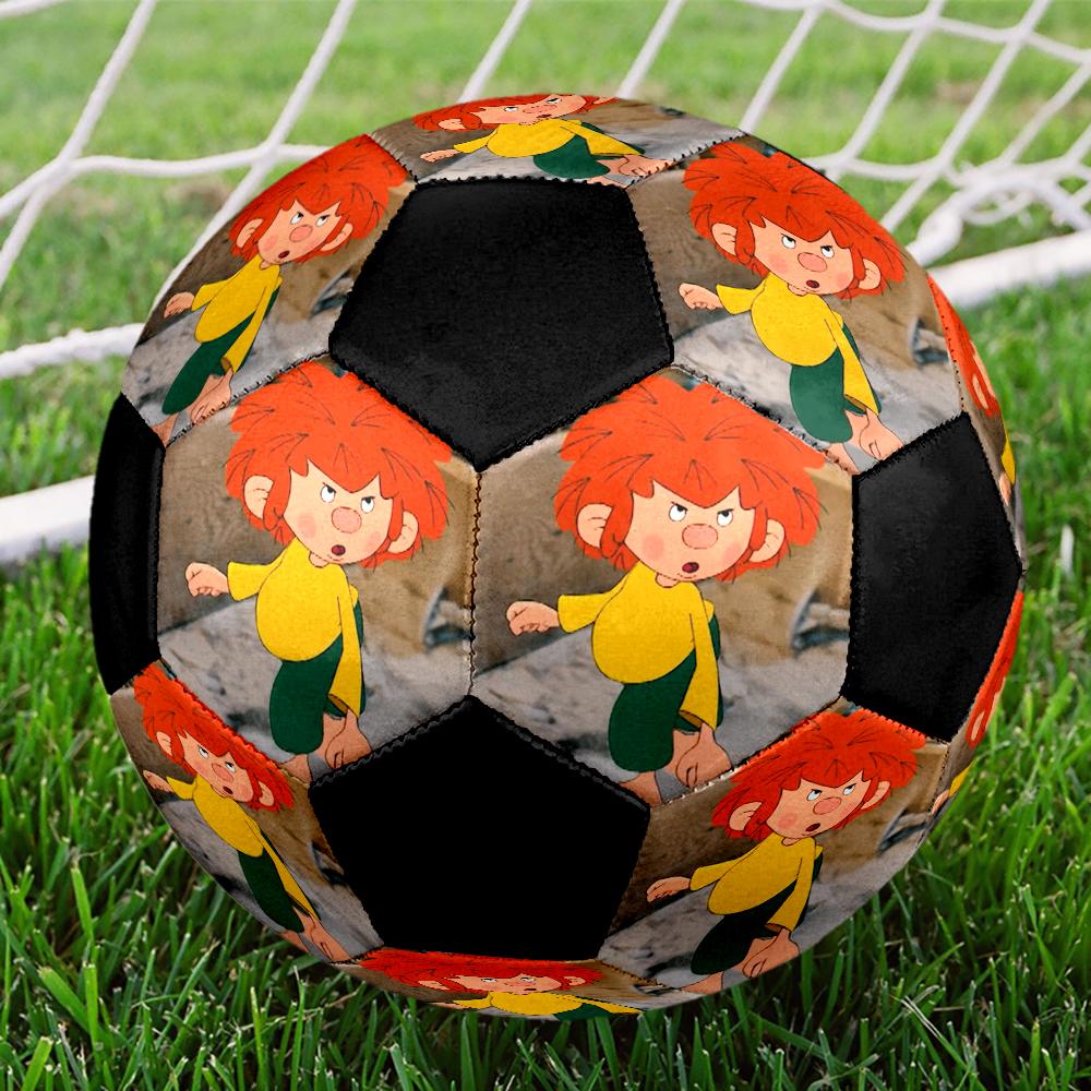 Meister Eder Indoor Soccer Ball Colorful Machine Stitched PVC Size 5 Team Training Competition Ready Durable High-Bounce Cool Sports Gift