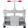 Manual Paper Press Machine, 12x8.6 inch for A4 Sized Papers Flatting Machine, 10cm Thickness Steel Frame Manual Flat Paper Press Machine, Papermaking