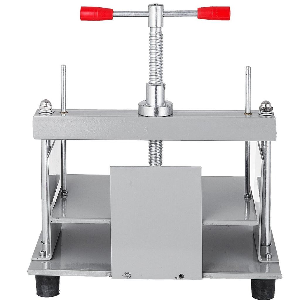 Manual Paper Press Machine, 12x8.6 inch for A4 Sized Papers Flatting Machine, 10cm Thickness Steel Frame Manual Flat Paper Press Machine, Papermaking