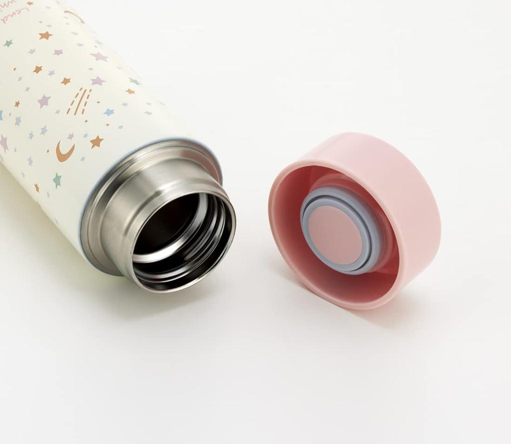 Skater Star Pattern 250ml Ultra-Lightweight Stainless Steel Water Bottle STYL2-A