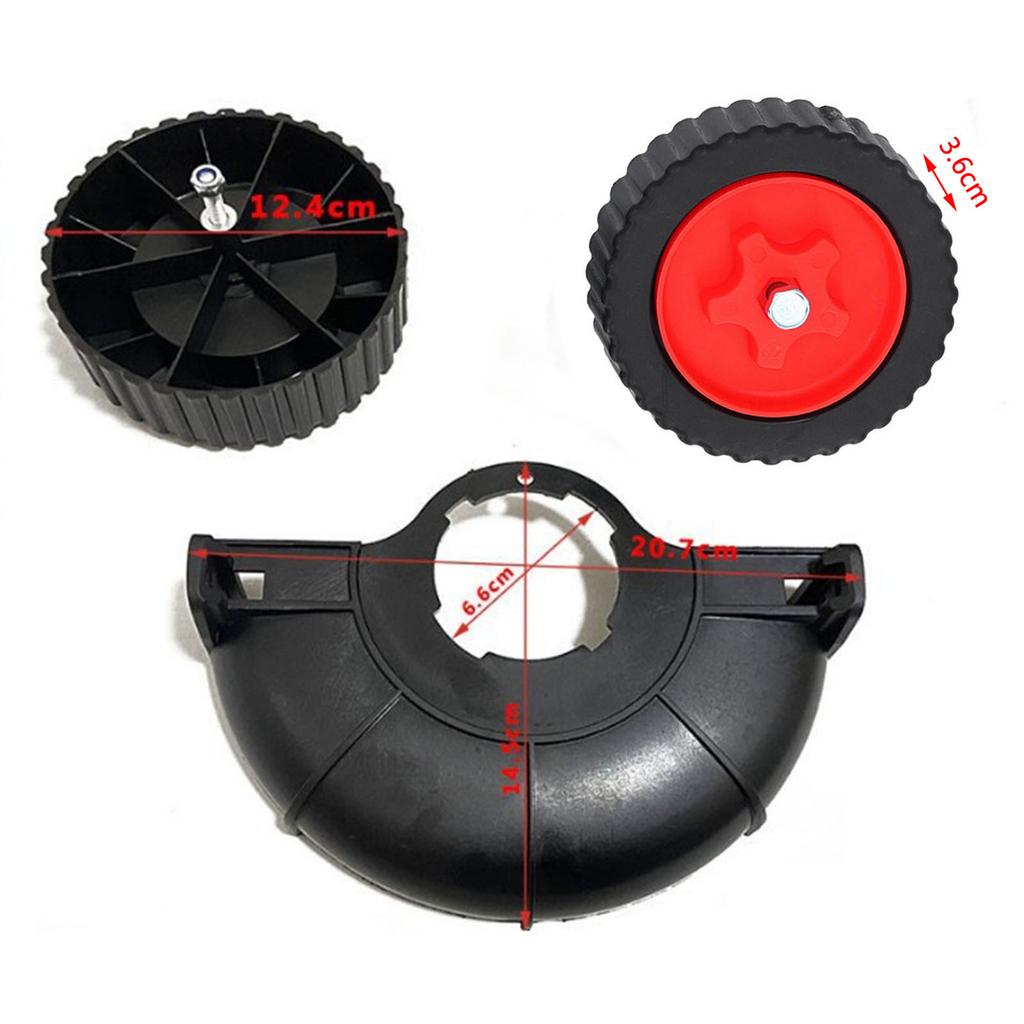 D5 Колесо поддержки триммера, регулируемое по высоте, вспомогательное колесо для триммера, замена, опорное вспомогательное колесо для газонокосилки