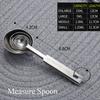 Kit Tableware Utensil Set Stainless Steel Measuring Spoons Scales Flour Scoop Measuring Cups