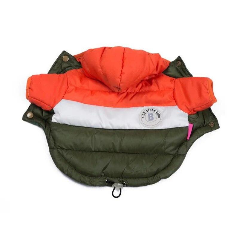 Водонепроницаемая теплая зимняя куртка для домашних животных, хлопковый костюм для щенка, наряд для французского бульдога, пальто, одежда для чихуахуа, жилет для маленьких собак, костюм